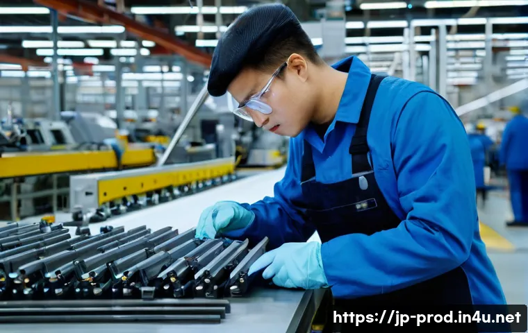 생산관리 관련 소셜미디어 활용법 - **Prompt 1: Real-time Defect Reporting and Collaboration on the Production Line**
    A clear, well-...